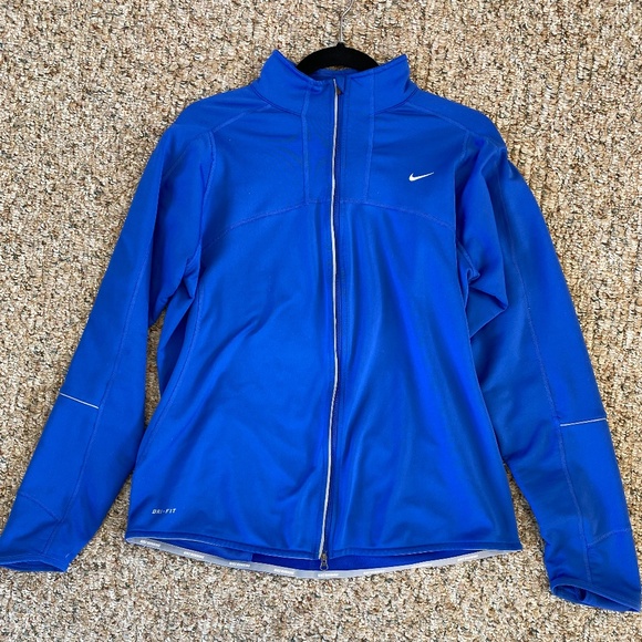 Nike Full zipper Dri-fit running shirt - Picture 1 of 4